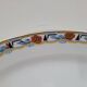 Large oval Art Deco platter MLV France 1930s