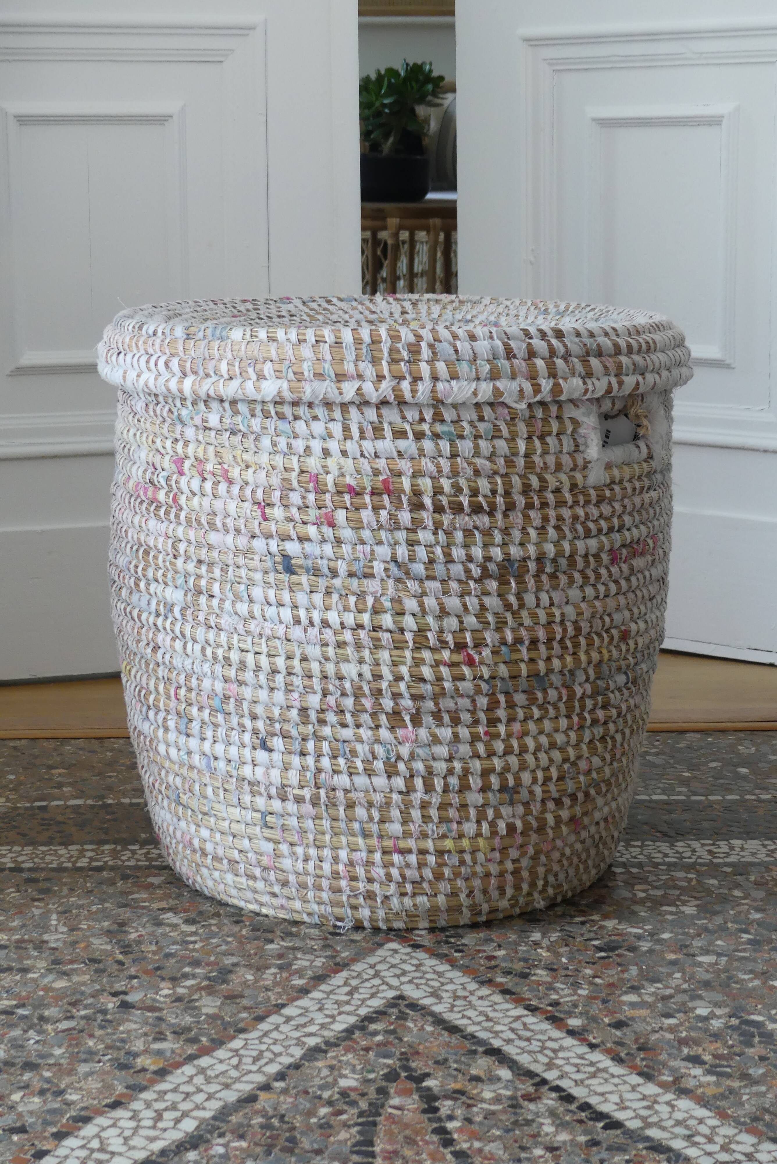 Bohemian laundry basket