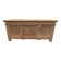 Coffre en chêne et marqueterie de bois clair XVIII siècle