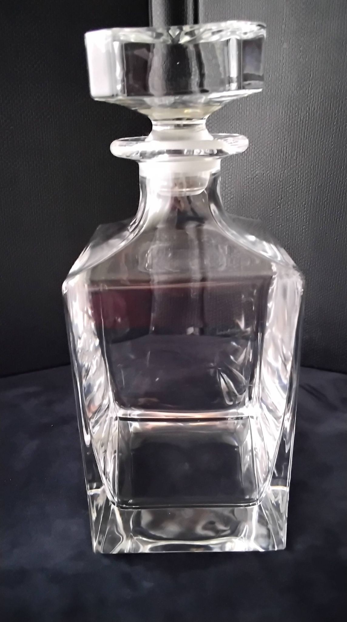 Carafe à whisky en cristal de Sèvres