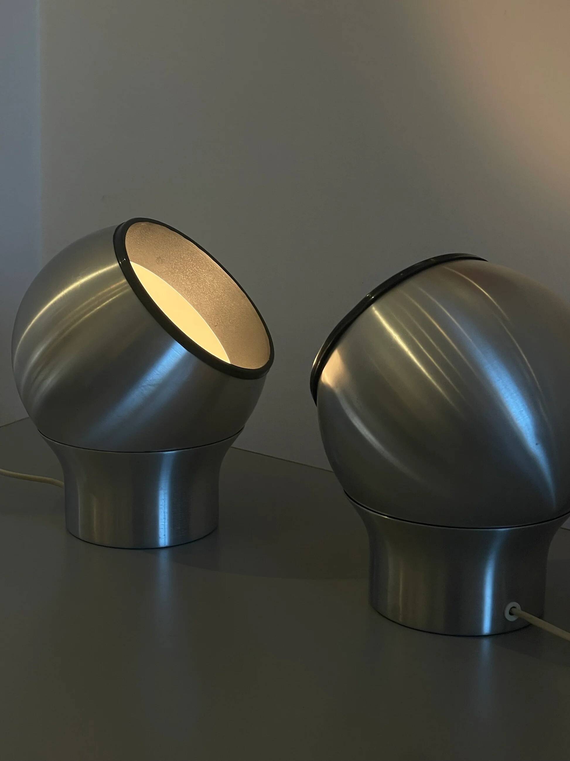 Two Hemi Klot - wall & table light