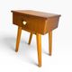 Mini bedside table/side table/small vintage wooden chest of drawers