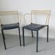 Paire de fauteuils Pascal Mourgue modèle "Piccolo" pour Fermob année 1990