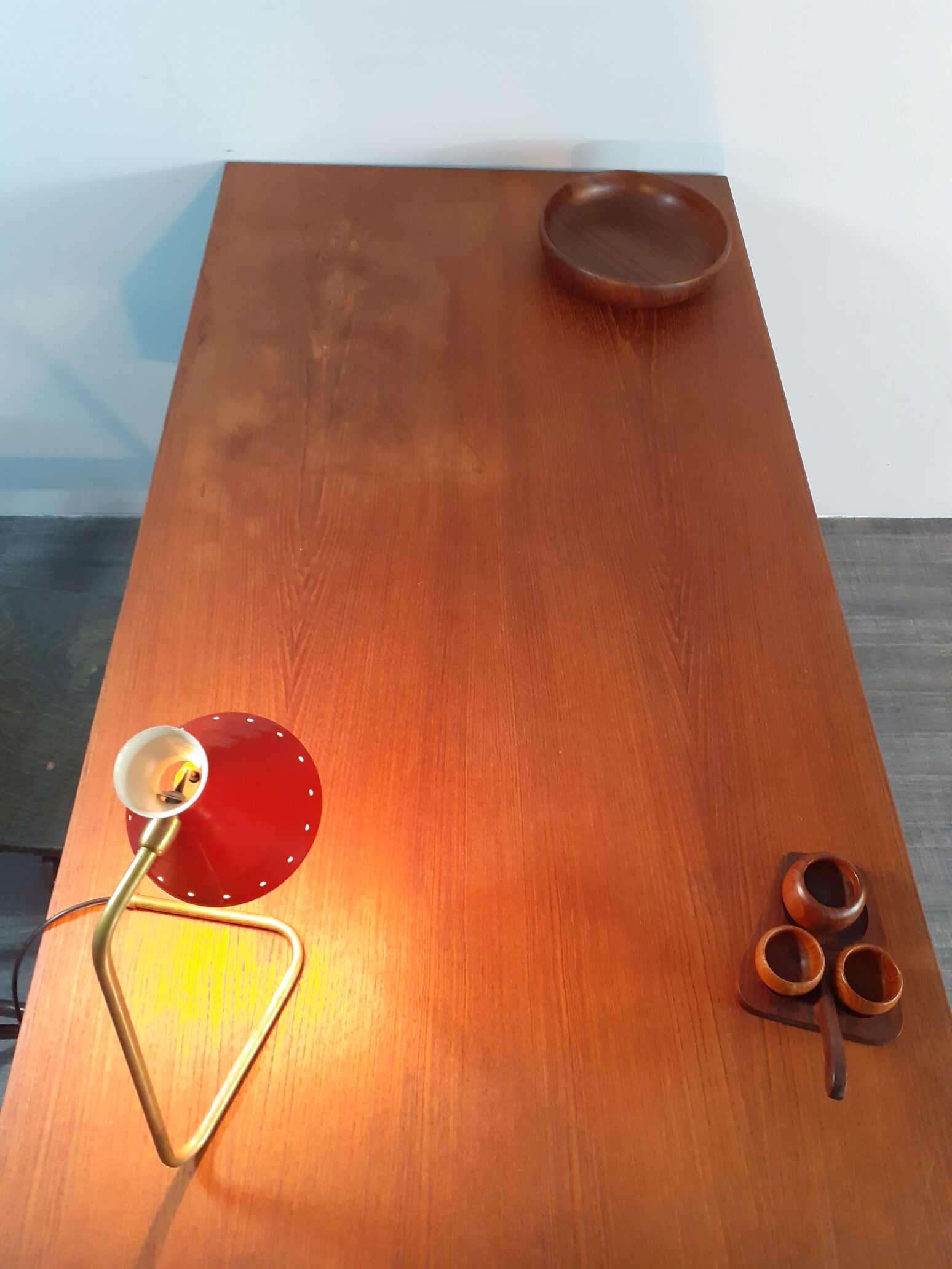 Small danish vintage desk in 1960s teck