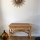 Rattan desk and canework 50s