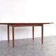 Mid-Century Danish Teak Extendable Dining Table, 1960s.