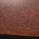 Expandable Art Deco Dining Table, Thuja Roots, Lacquered, France, circa 1930