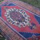 Vintage handmade Turkish rug 130x240 cm