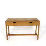 Oak console, Sweden, 1960