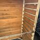 Old furniture by trade bakery bread trolley cabinet iron and wood