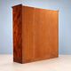 Antique mahogany and brass wardrobe, United Kingdom, 20th century