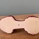 Set of 12 vintage knife holders in majolica slurry,