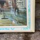 Oil painting on canvas A. Mariani Venice 1950