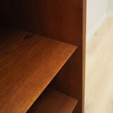 Teak bookcase, Danish design, 1970s, manufactured by Hundevad