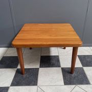Square Glostup Denmark teak table 1970s