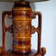 West germany ceramic floor lamp 70s