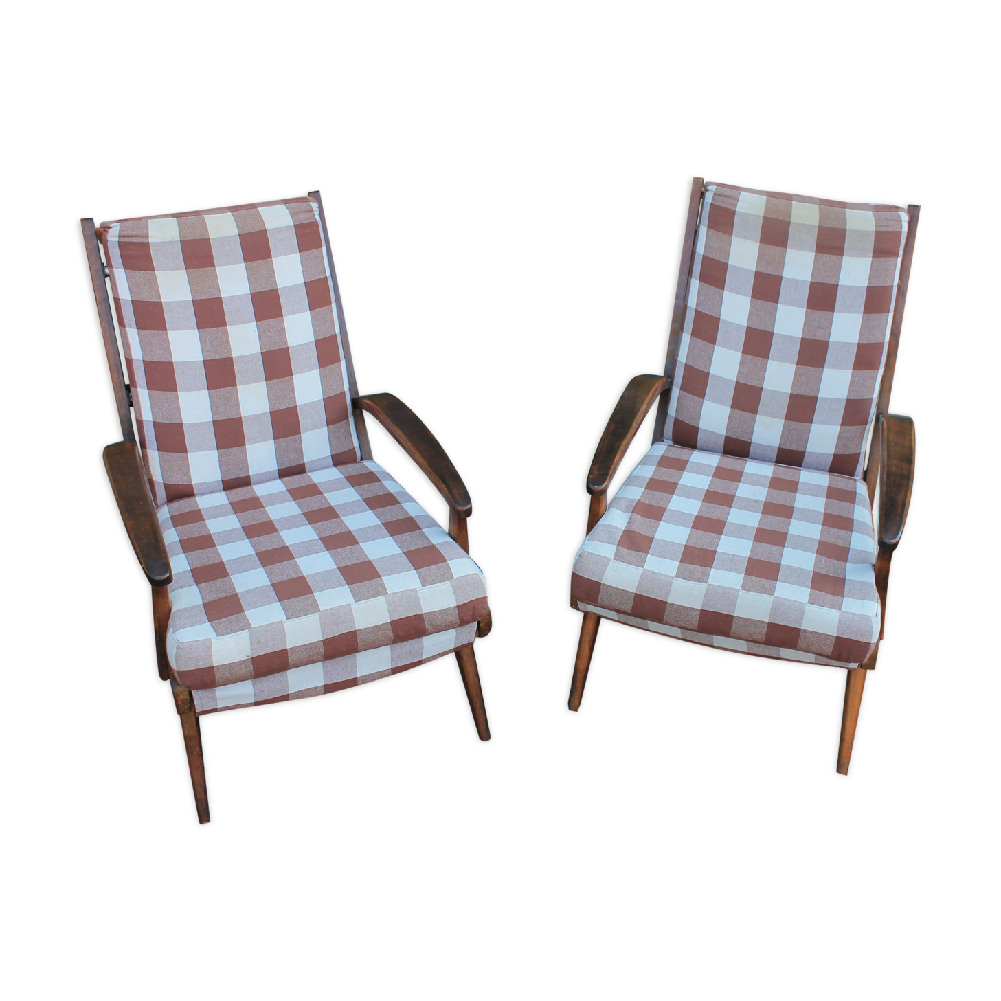 Pair of vintage armchairs