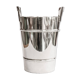 Mid-century modern silver plated champagne cooler and ice bucket