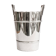 Mid-century modern silver plated champagne cooler and ice bucket