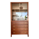 1970s wooden library buffet