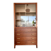Buffet, bibliothèque en bois année 70