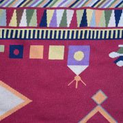 Tapis Needlepoint 1950 205 X 130 cm.
