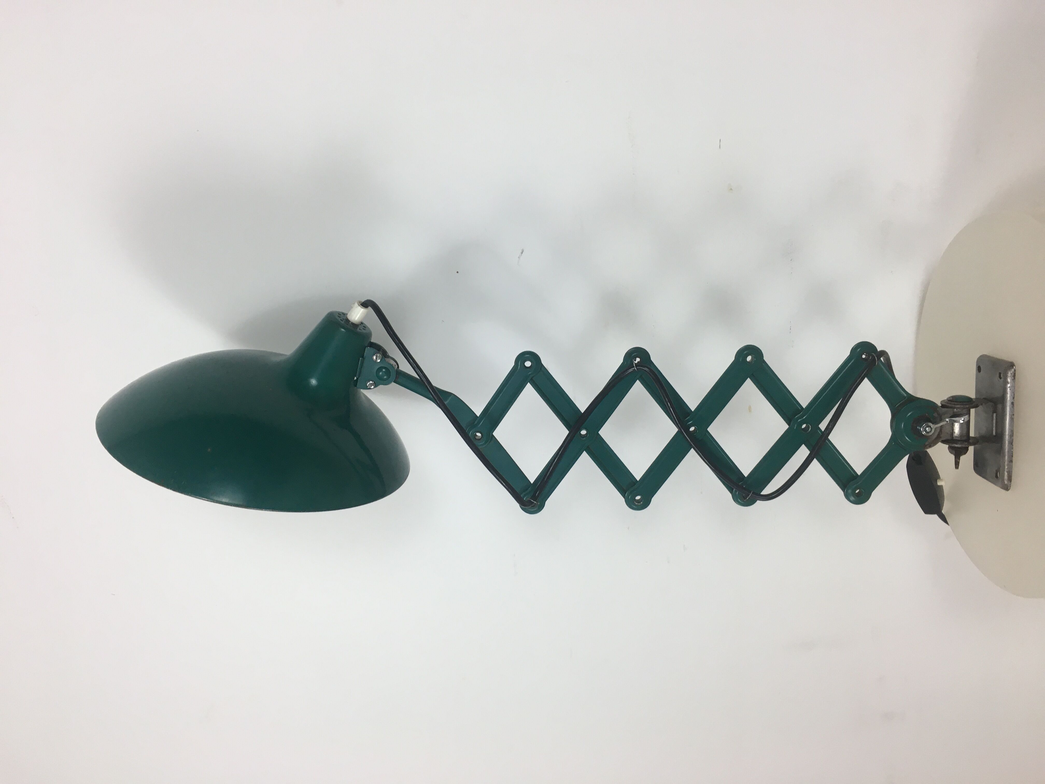 Applique accordéon Kaiser Leuchten industrielle lampe ciseaux