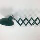 Applique accordéon Kaiser Leuchten industrielle lampe ciseaux