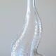 Zoomorphic glass decanter fish