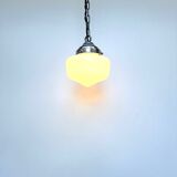 CHANDELIER 1920 OPALINE 14 CM DIAMETER