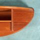 Danish design wall console in teak, Kai Kristiansen