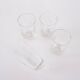 Set of four glasses, Danish design, 1970s, manufactured in Denmark