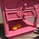 Vintage rattan bedside tables