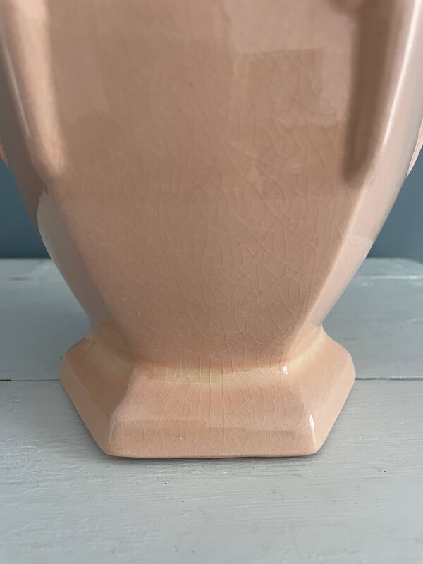 Paire de vases Art Déco Orchies Moulin des Loups vers 1930