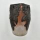 Vase Art Nouveau pate de verre Tevan Margit