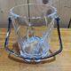 Complete crystal service from Vannes, carafe + 22 glasses from the 1960s-80s.