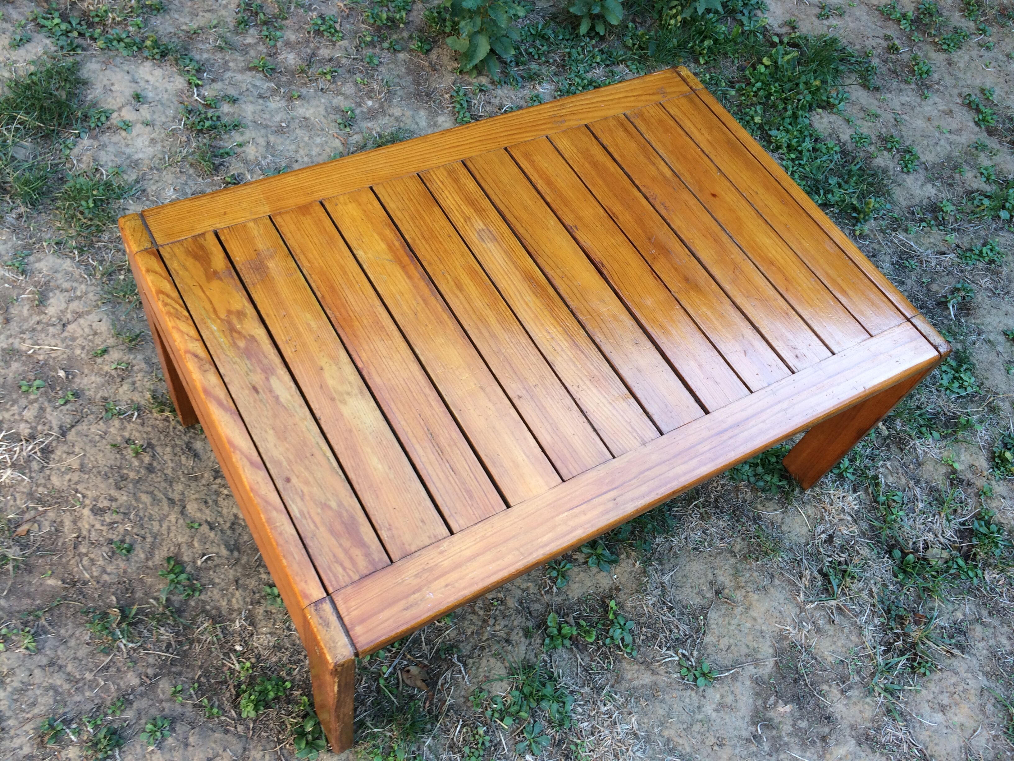 Pine coffee table