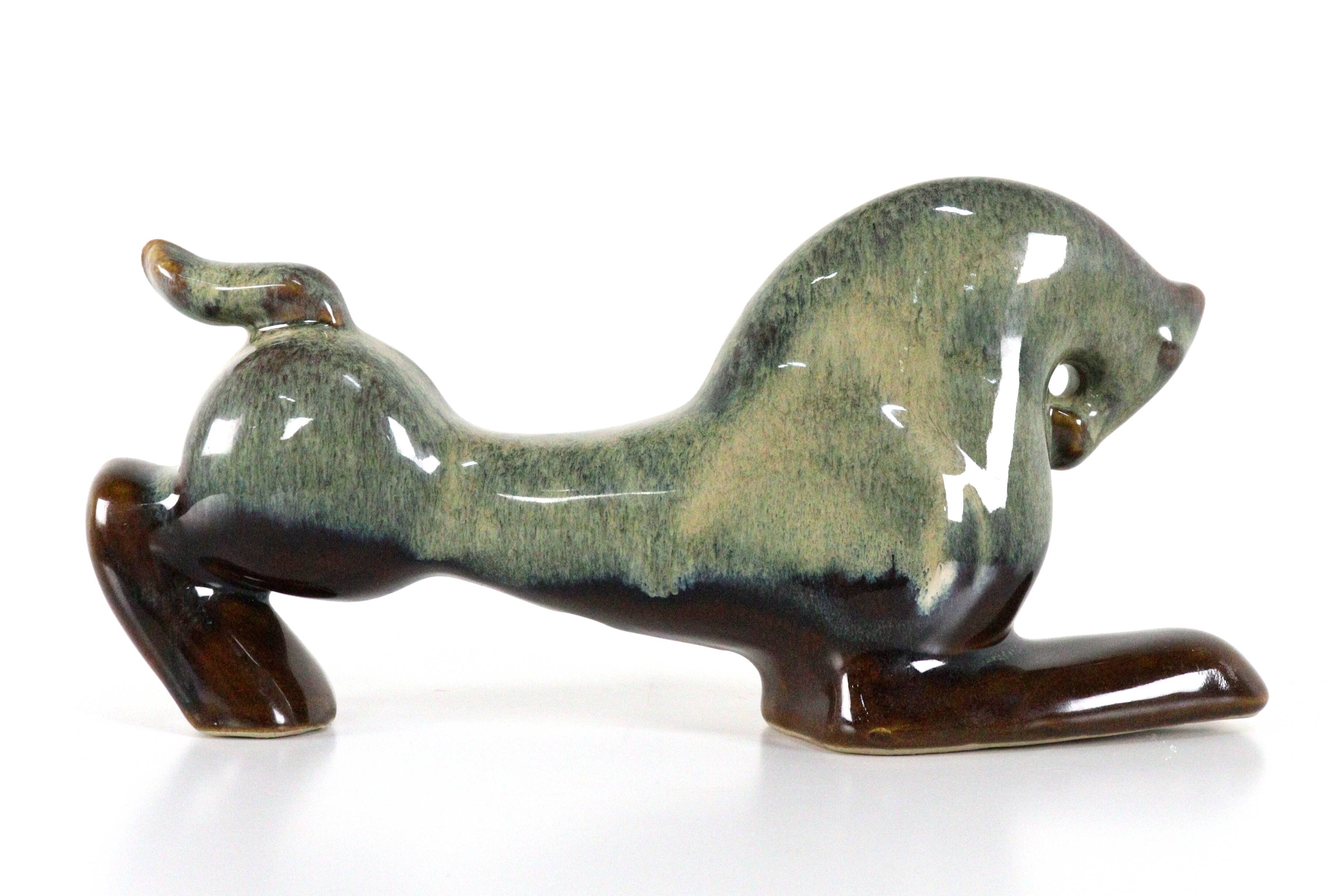 Mid-century ceramic horse
