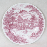 Set of 6 flat plates vintage 80s