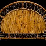 60's Rattan Headboard Italy