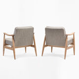 Pair of type 300-203 GFM-87 armchairs