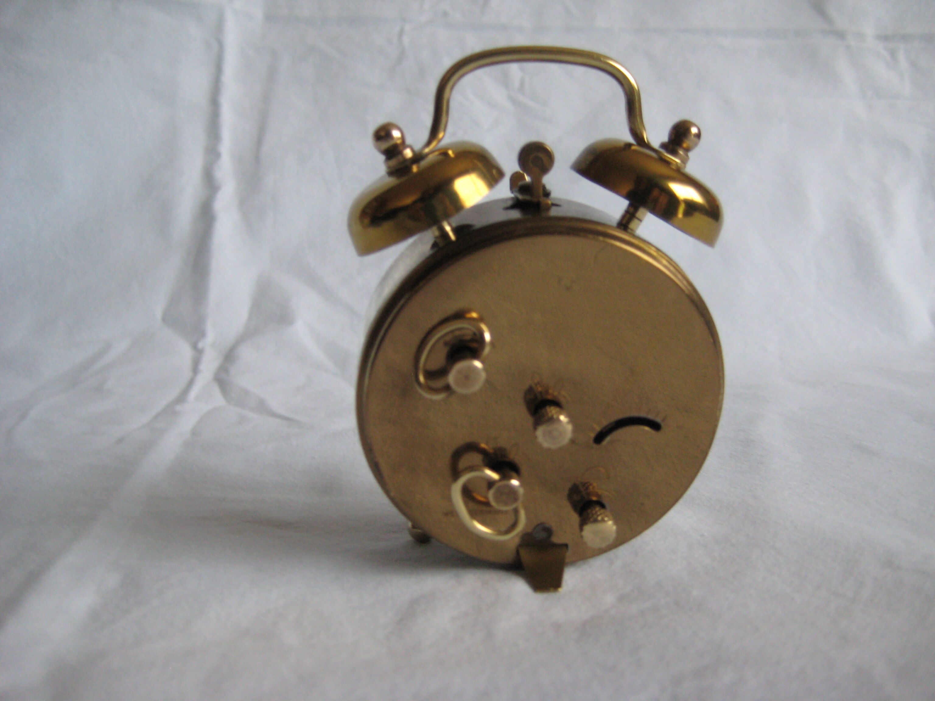 Brass trenkel alarm clock
