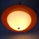 Vintage Two-Tone Pendant Lamp • UFO • Space Age • 1960