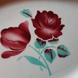 Grand plat ovale  porcelaine