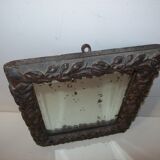 Antique mirror in beveled glass
