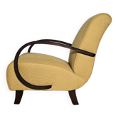 Art deco armchair by Jindrich Halabala, 1940s