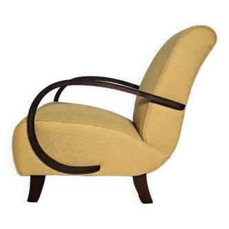 Fauteuil Art déco de Jindrich Halabala, 1940