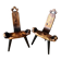 Pair of carved mountain stools