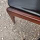 Set of 4 teak chairs scandinave style 60s