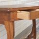 Exceptional: 19th century oak serving trolley, comes from the Senate